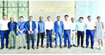 BGMEA leaders and Chinese textile traders discuss bilateral trade