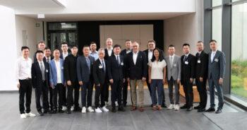The Karl Mayer Group receives a business delegation from Jinjiang, a city in Fujian province