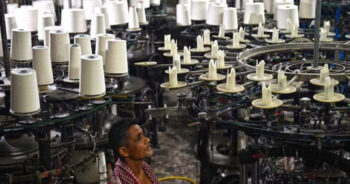 The MP raised the plight of the city's spinning industry in Parliament