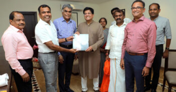 Requisition by tea to address tiruppur knitwear sector issues