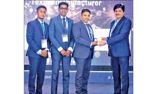 Hayleys Fabrics PLC receives ZDHC Torchbearer Award for sustainable chemical management