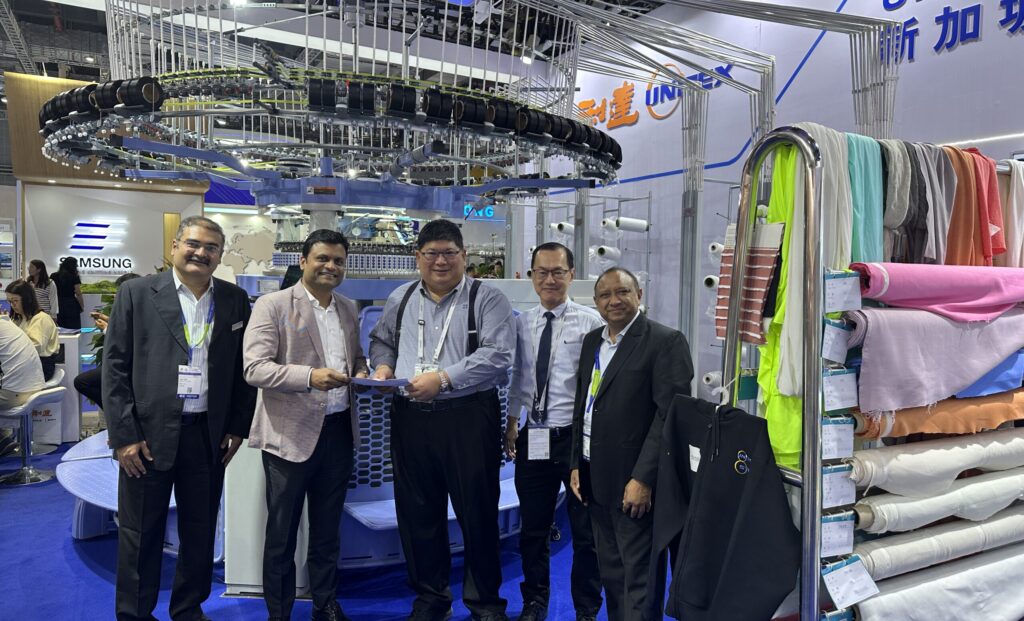 A.T.E. unites with UNITEX Singapore to promote