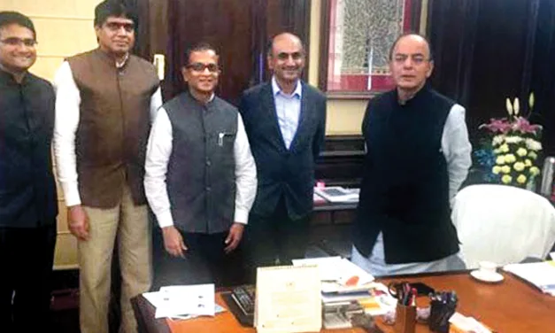 ITF and TEA representatives meet FM Arun Jaitley