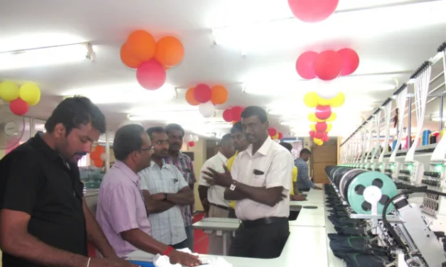 Unity Overseas installs latest Tajima device at Ankal Knits