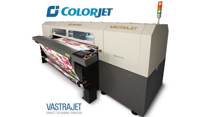COLORJET TO SHOW ITS BEST-SELLING DIGITAL TEXTILE PRINTER VASTRAJET AT ITMACH 2017