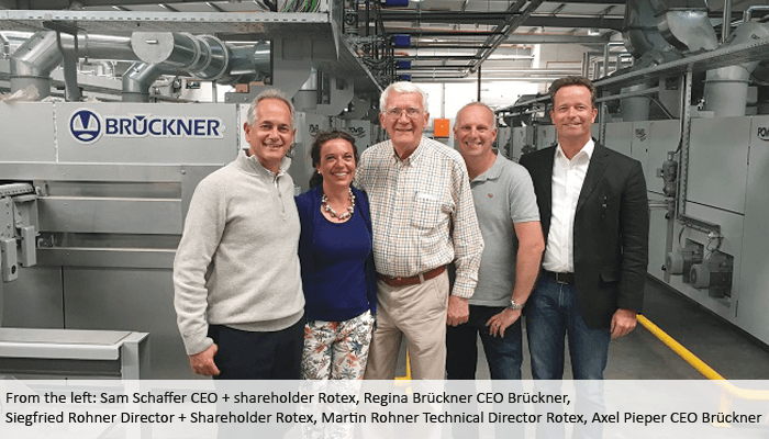 Brückner helps Rotex get back on its feet
