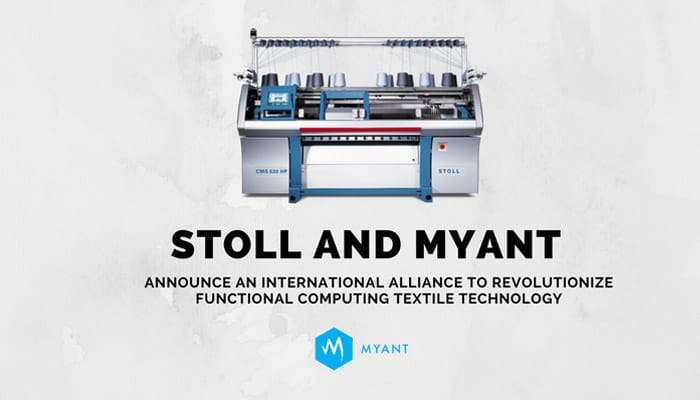 Stoll and Myant announce an international alliance