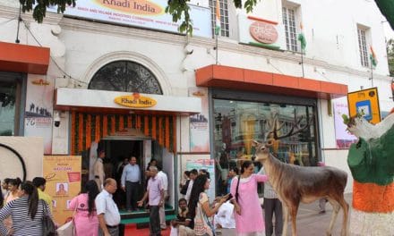 Sale of khadi increases during Indian polls