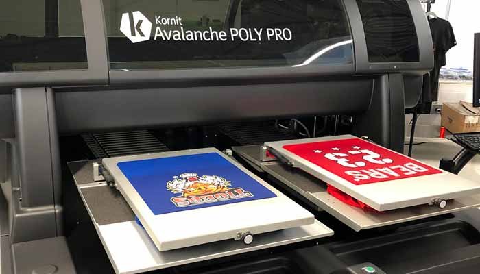 Kornit Atlas and Kornit Avalanche Poly Pro shown first time publicly in Asia Pacific