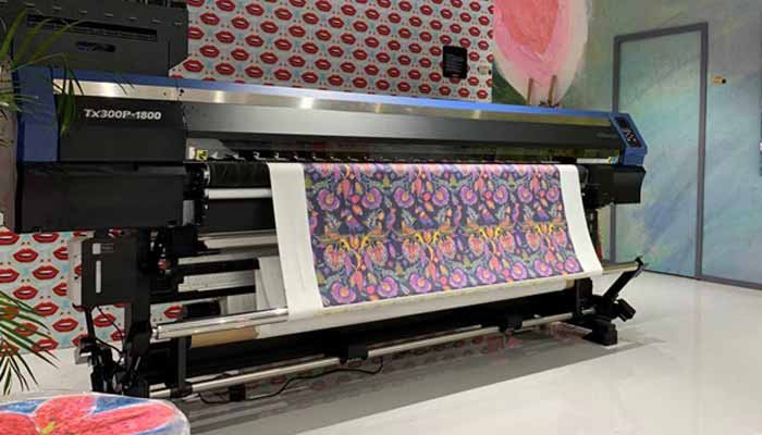 Mimaki Hybrid Printer demonstration emphasises accessibility of textile printing