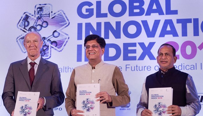 India ranks 52nd in Global Innovation Index 2019