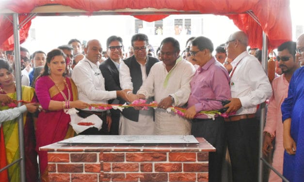 Minister opens RMG factory at Uttara EPZ in Bangladesh