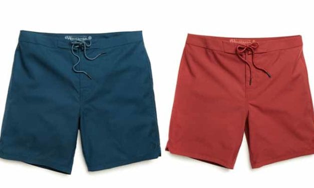 World’s 1st 100 per cent Merino wool boardshort, certified by The Woolmark Company