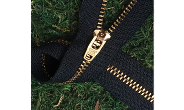 Eco-friendly zippers by YKK