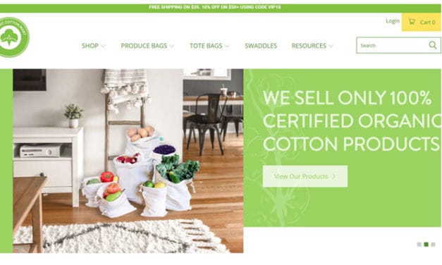 Organic Cotton Mart debuts new look