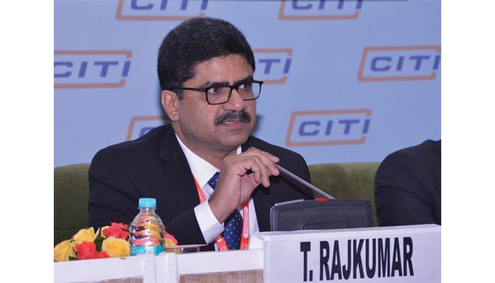 T Rajkumar appointed as Chairman of CITI - Knitting Views