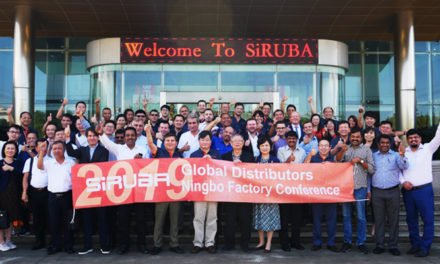 SiRUBA hosts Global Distributors Conference at Ningbo factory