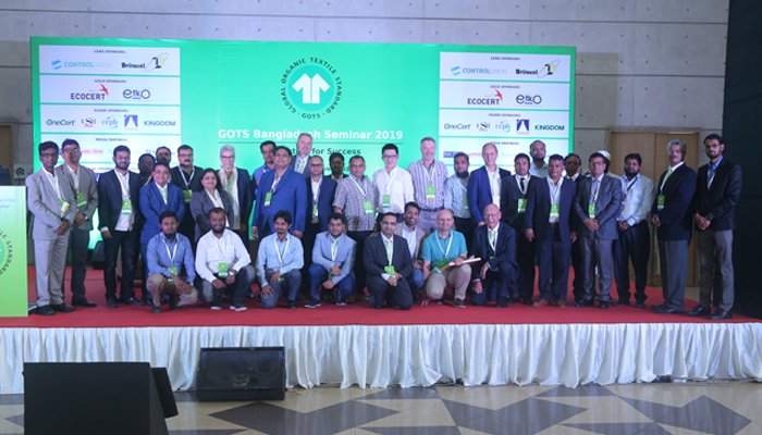 Supply chain sectors connected at GOTS Bangladesh Seminar 2019