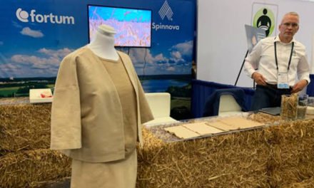 World’s 1st wheat straw-based clothing by Fortum and Spinnova