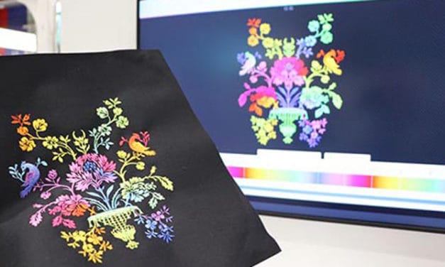 Coloreel to present instant thread coloring unit