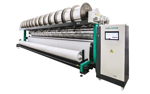 Karl Mayer new TM 3, 290″, promotes economic recovery of warp knitting in China
