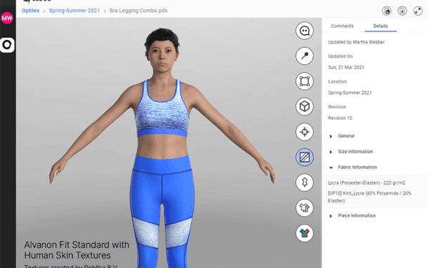 Optitex and Alvanon extend collaboration to make 3D Avatar library