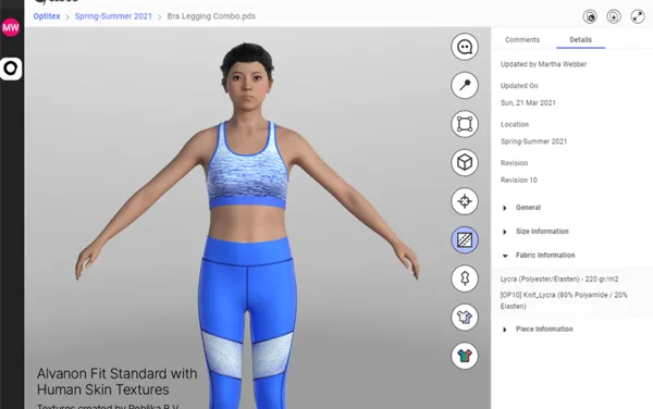 Optitex and Alvanon extend collaboration to make 3D Avatar library