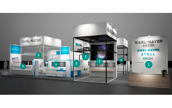 Karl Mayer organises hybrid trade fairs for global experts