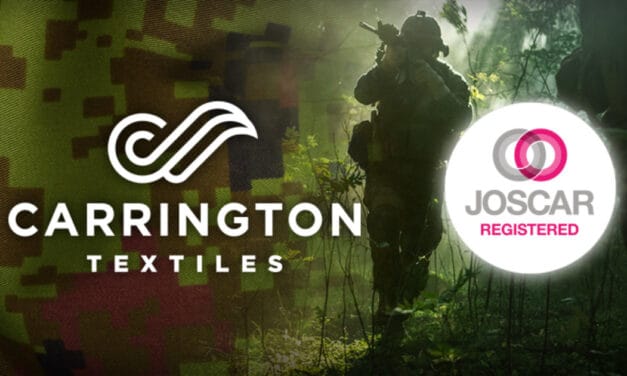 Carrington Textiles receives JOSCAR accreditation