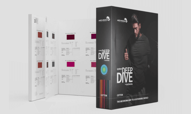Archroma has released a ready-to-use swatch book for its deep dive sustainable dyeing method