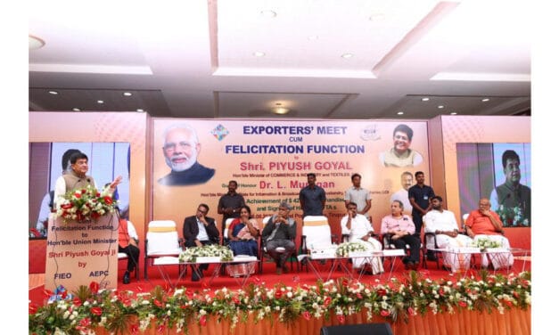 Tirupur with annual compound growth of 22.87% during last 37 years is the best example and will be duplicated across India