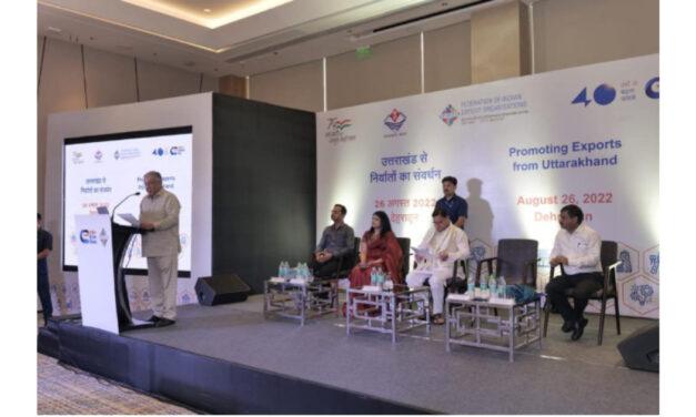 Seminar on “Promoting Exports from Uttarakhand”