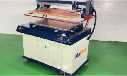 Sudharshan unveils NexPrint 2228, a semi-automatic screen printer