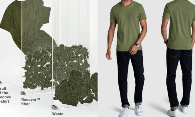 Recover Textile and Fruit of the Loom collaborate on environmentally friendly t-shirts