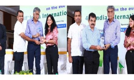 Sourcing giant honored in Tiruppur