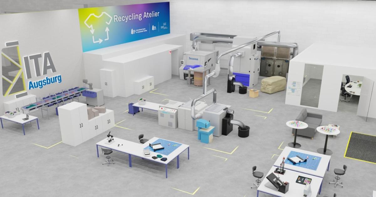 Recycling Atelier Augsburg and Kelheim Fibres cooperate - Knitting Views