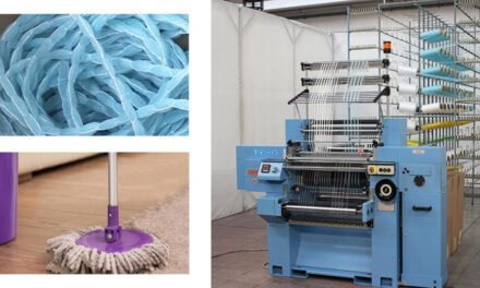 Comez upgrades Warp Knit Ribbon for the Cleaning Industry