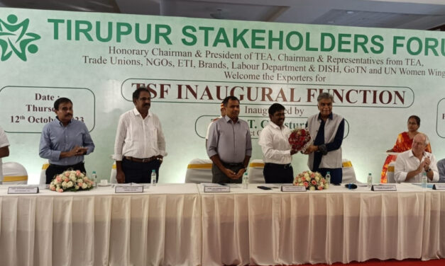 Tirupur Stakeholders Forum (TSF) relaunched in Tirupur