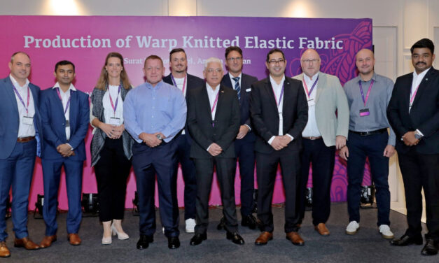 Warp knitting conference organized by Brückner, Groz-Beckert, Karl Mayer and Thies in Surat