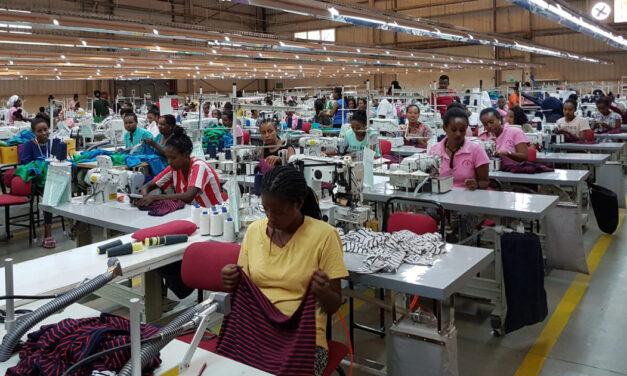 Ghanaian clothing manufacturers are supported by the German Government