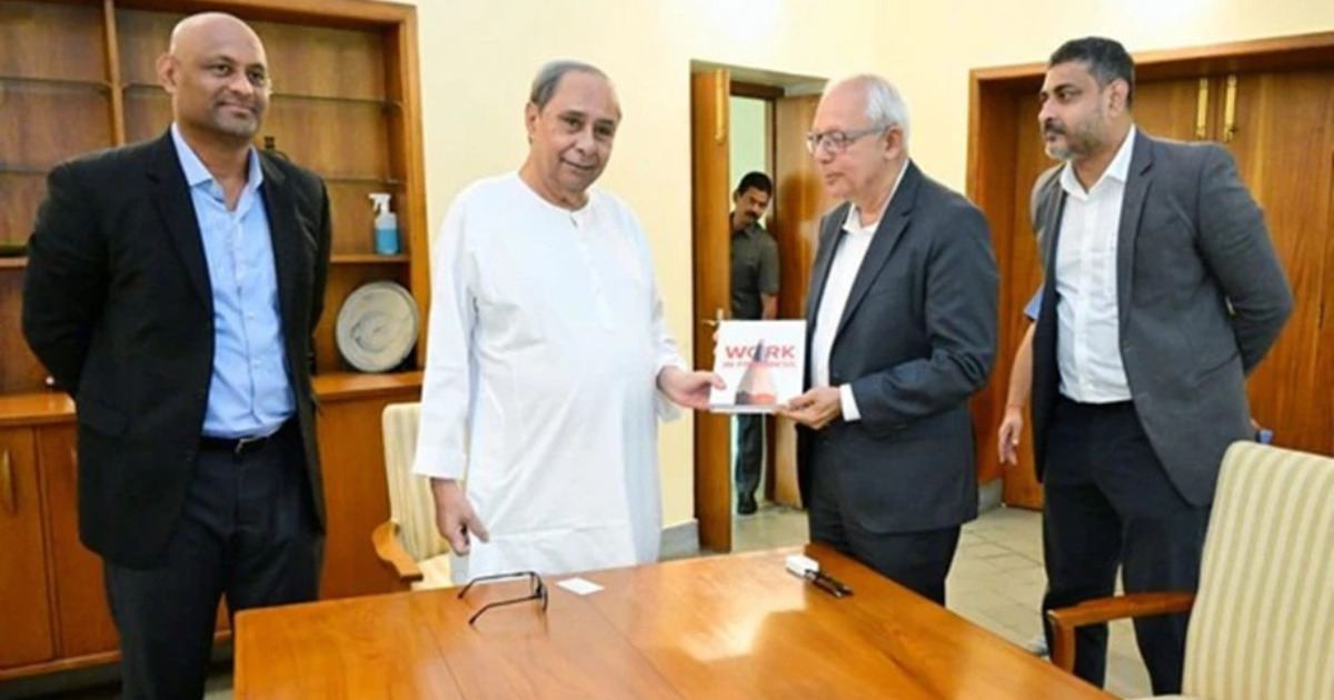 The Chairman of MAS Holdings met with the CM of Odisha about setting up