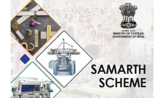 Cheque distribution program under SAMARTH Scheme