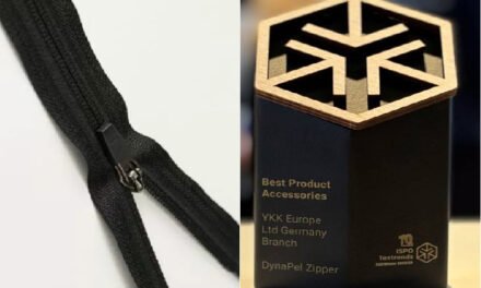 YKK’s new DynaPel™ water-repellant zipper wins best product in ISPO Textrends Competition