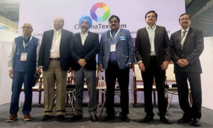 Panel discussion on growth opportunities for the Indian Textile Industry, at ChromaTexChem