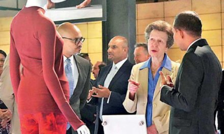 The British Princess Anne’s first destination in Sri Lanka is MAS Holdings