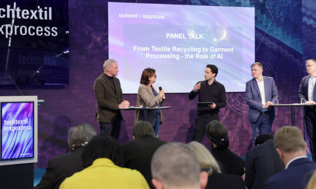 Techtextil and Texprocess: strong start with 1,700 exhibitors and a panel discussion on new opportunities with AI, from textile production and processing to recycling