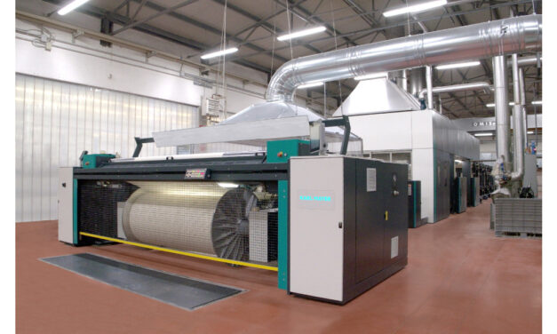 CASCADE – a Karl Mayer Group solution for verifiable inline energy recycling on sizing machines and dyeing systems