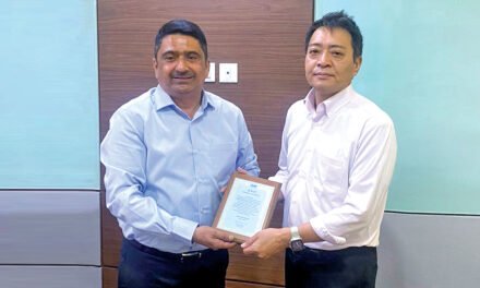 Magnum Resources honoured with certificate of excellence by Juki