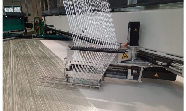More business with composites, greater efficiency in warp knitting with weft insertion