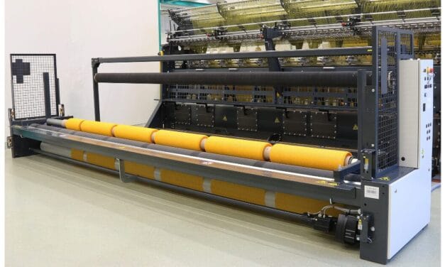 KARL MAYER launches a new batching device for its special Raschel machines